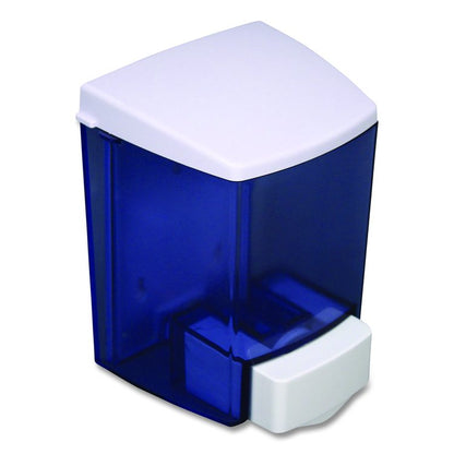 ClearVu Encore Liquid Soap Dispenser, 30 oz, 4.5 x 4 x 6.25, Black/White