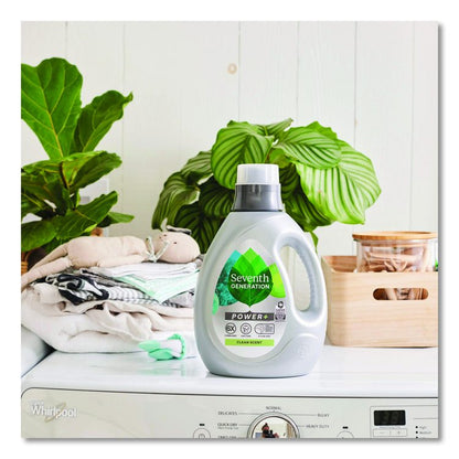 Power Plus Laundry Detergent, Fresh Scent, 87.5 oz Bottle, 4/Carton
