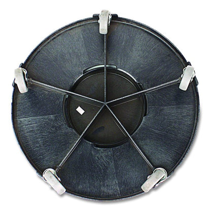 GatorAnchor Anchor Dolly, 250 lb Capacity, 23.5 Diameter, Black, 2/Carton
