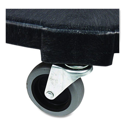 GatorAnchor Anchor Dolly, 250 lb Capacity, 23.5 Diameter, Black, 2/Carton