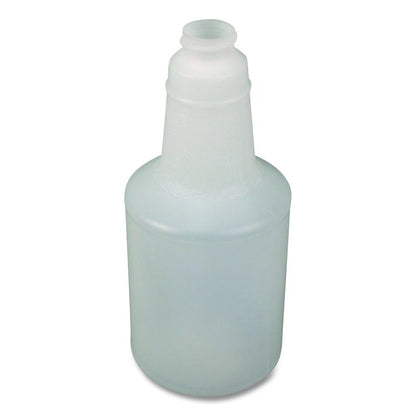 Plastic Bottles with Graduations, 24 oz, Clear, 24/Carton