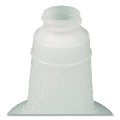 Plastic Bottles with Graduations, 24 oz, Clear, 24/Carton