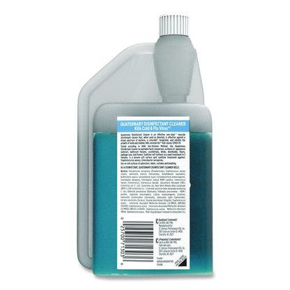 Quaternary Disinfectant Cleaner, 32 oz Bottle, 6/Carton