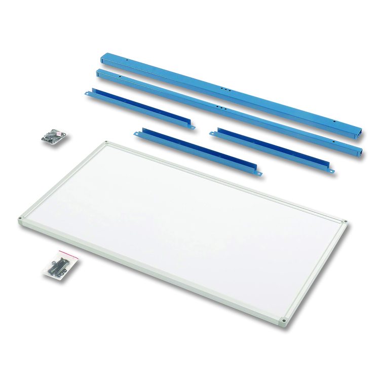 Workbench Whiteboard Panel Kit, Steel/Aluminum, 48"