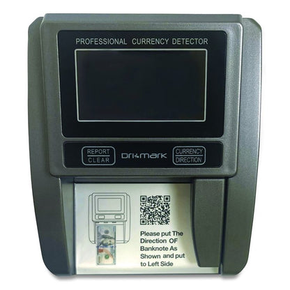 Counterfeit Detector Machine for USD, 5 Detection Methods, 4.5" x 5.5" x 3.5", Black