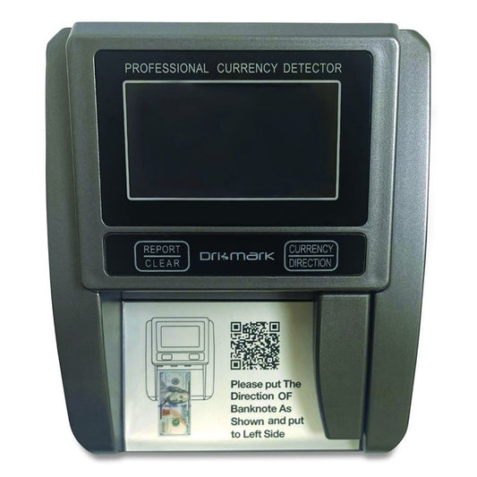Counterfeit Detector Machine for USD, 5 Detection Methods, 4.5" x 5.5" x 3.5", Black