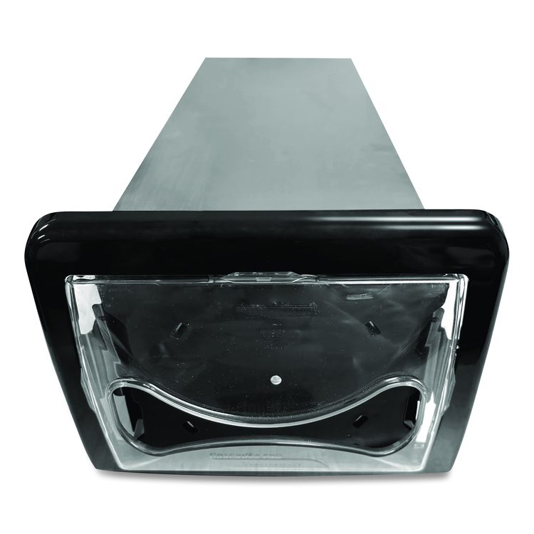 Tandem In-Counter Interfold Napkins Dispenser, 6.25 x 18 x 6.5, Black