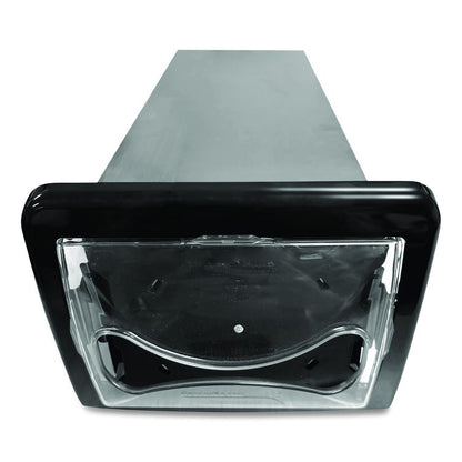 Tandem In-Counter Interfold Napkins Dispenser, 6.25 x 18 x 6.5, Black