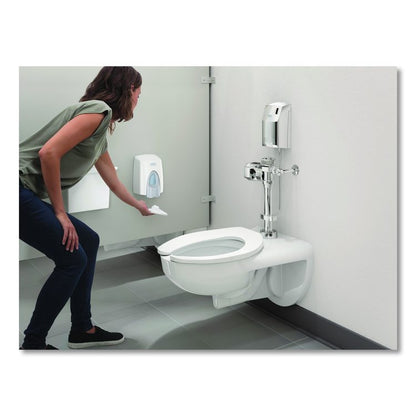 Clean Seat Foam Dispenser, 4.75 x 5.5 x 8, White/Cream, 12/Carton