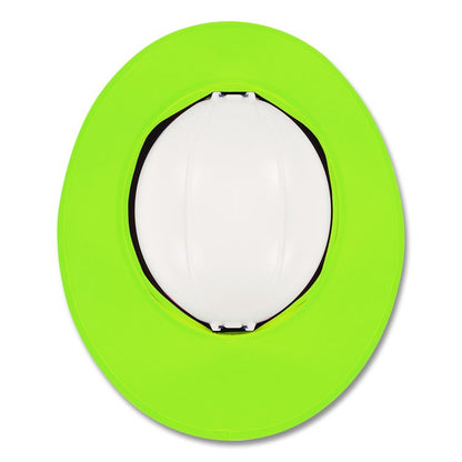 Chill-Its 6661 Universal Hard Hat Brim with Neck Shade, Lime