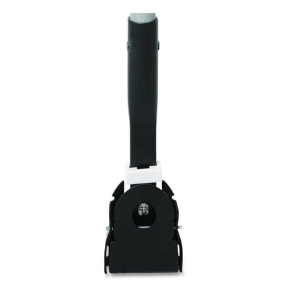 Snap-On Fiberglass Dust Mop Handle, 1" dia x 60", Gray/Black