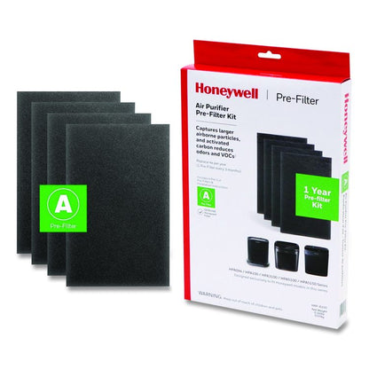 Pre-Cut Carbon Pre-Filter, Fits Models: HPA094/HPA100/HPA101/HPA104/HPA105/HPA106/HPA3100/HPA5100/HPA5150, Box of 4 Filters