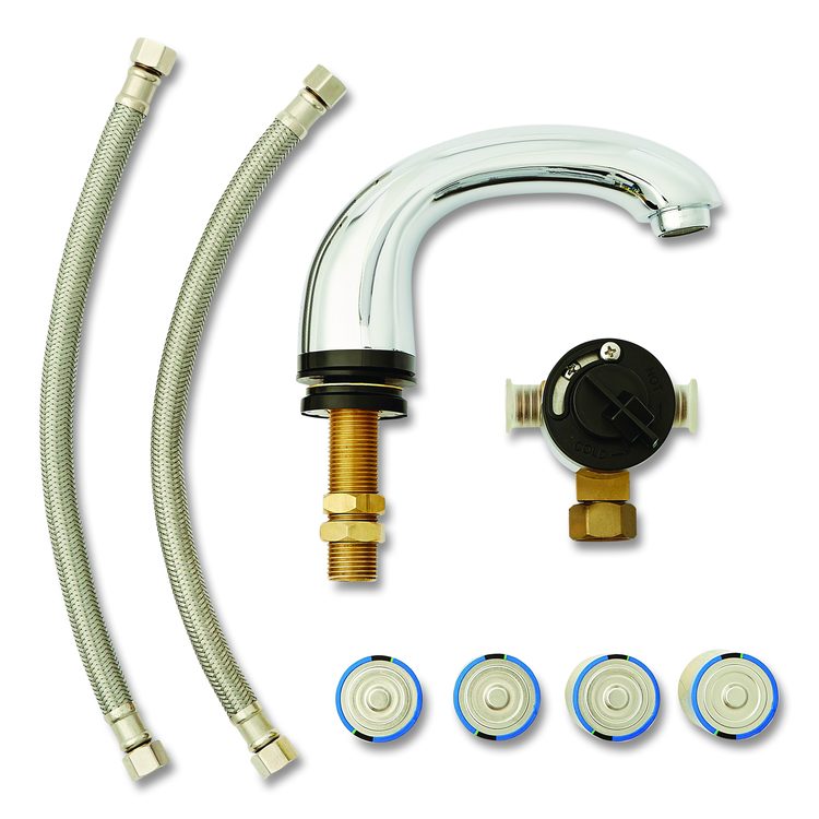 Auto Faucet SST, Single Hole Mount, Polished Chrome