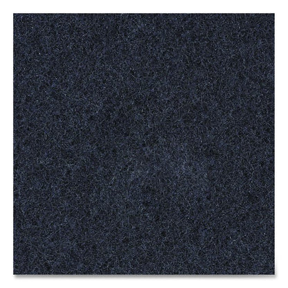 Stripping Floor Pads, 21" Diameter, Black, 5/Carton
