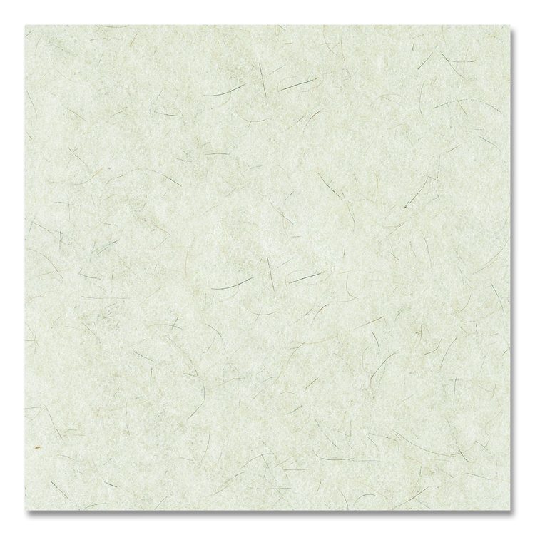 Natural Burnishing Floor Pads, 21" Diameter, White, 5/Carton