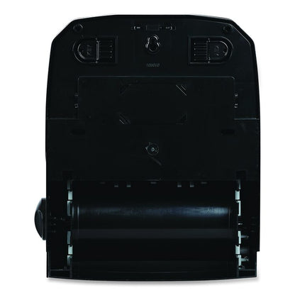 Hands Free Mechanical Towel Dispenser, 13.25 x 10.25 x 16.25, Black