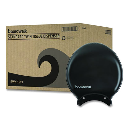 Single Jumbo Toilet Tissue Dispenser, 11 x 6.25 x 12.25, Black