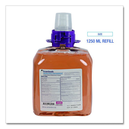 Foam Antibacterial Handwash, Fresh Fruit Scent, 1,250 mL Refill, 4/Carton