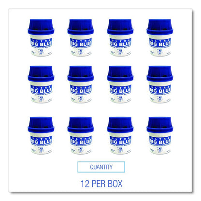 In-Tank Blue Automatic Toilet Bowl Cleaner, Unscented, 9 oz Canister, 12/Box
