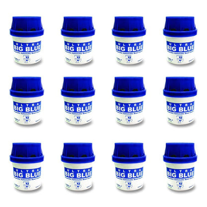 In-Tank Blue Automatic Toilet Bowl Cleaner, Unscented, 9 oz Canister, 12/Box