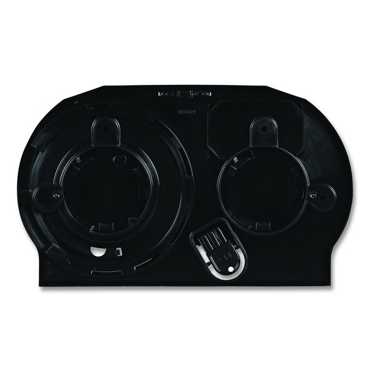 Standard Twin Toilet Tissue Dispenser, 13 x 6.75 x 8.75, Black