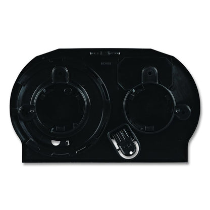 Standard Twin Toilet Tissue Dispenser, 13 x 6.75 x 8.75, Black