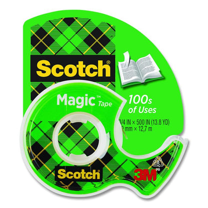 Office Essentials Kit, 7 Pads Assorted Super Sticky Notes, 1 Pack Flags, Roll Magic Tape, Roll Super-Hold Tape, 1 Scissors