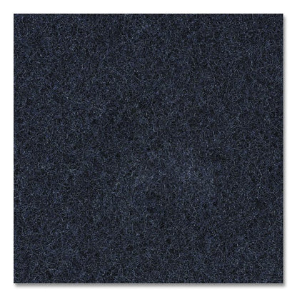 Stripping Floor Pads, 14" Diameter, Black, 5/Carton