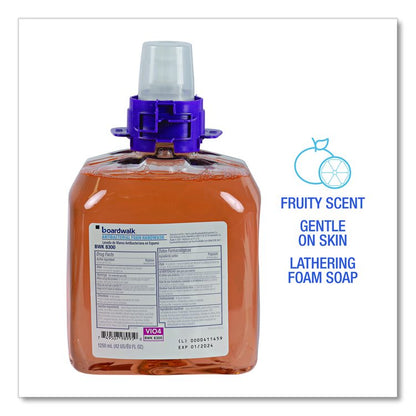 Foam Antibacterial Handwash, Fresh Fruit Scent, 1,250 mL Refill, 4/Carton