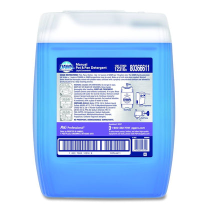 Manual Pot and Pan Dish Detergent, Original Scent, 5 gal Bottle, 34/Pallet