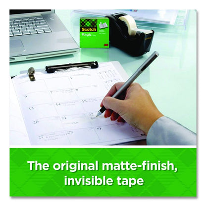 Magic Tape Refill, 1" Core, 0.75" x 36 yds, Clear, 12/Pack