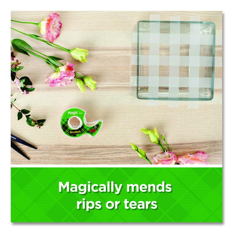 Magic Tape Refill, 1" Core, 0.75" x 36 yds, Clear, 12/Pack