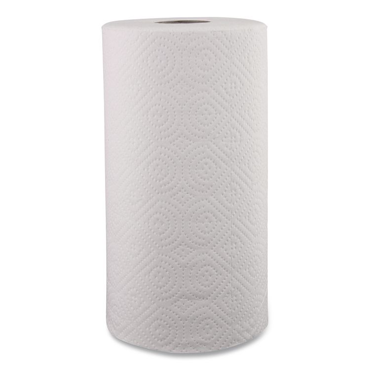 Kitchen Roll Towel, 2-Ply, 11 x 8.5, White, 250/Roll, 12 Rolls/Carton