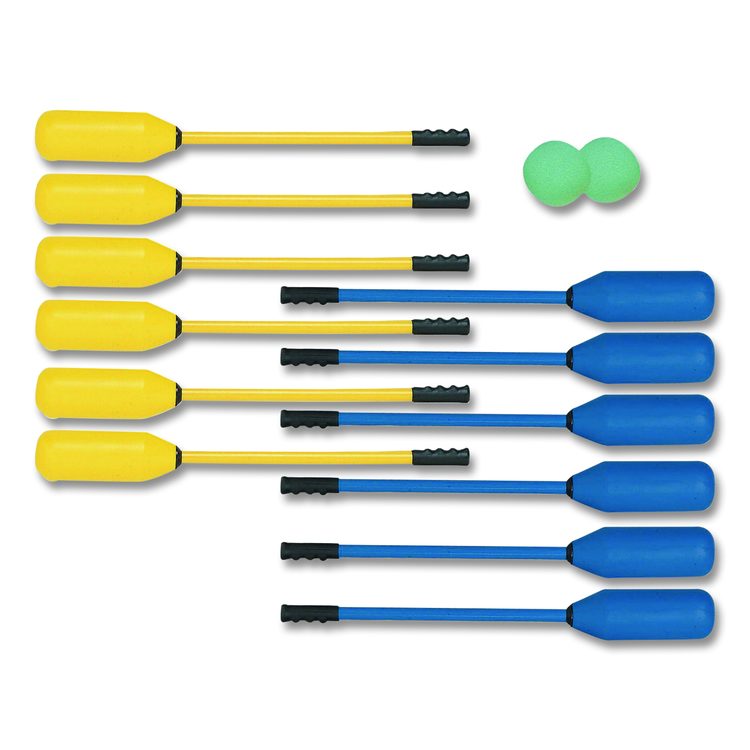 Soft Polo Set, 24" Long, (12) Sticks/(2) 7" Balls