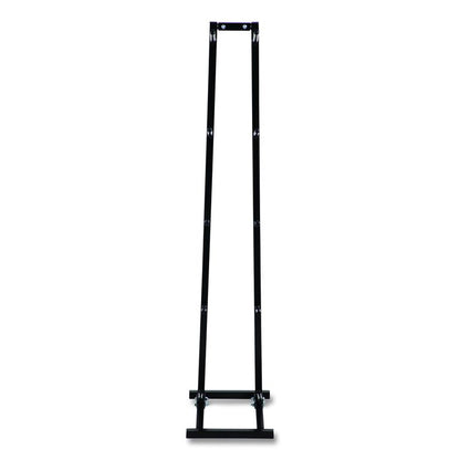 Single Medicine Ball Tree, 11" x 15" x 52", Black