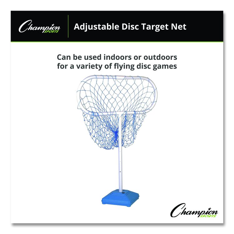 Disc Target Game Net, 30" x 12" x 24" to 36" h
