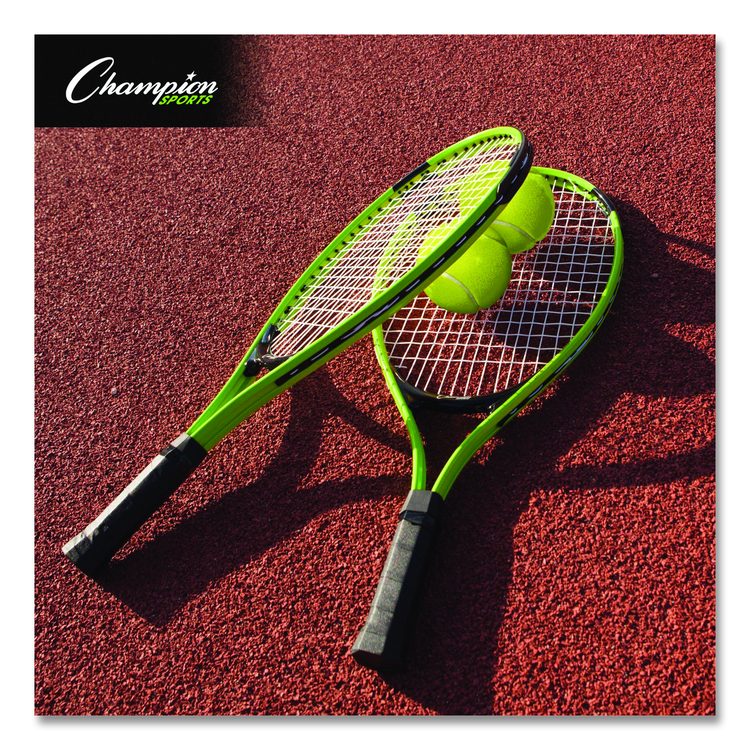 Tennis Net Set with 2 Rackets and 2 Tennis Balls