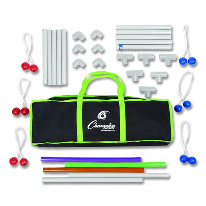 Pro Ladder Golf Game Set, (2) 22" x 37.5" Ladders/Six Bolas/Carry Bag