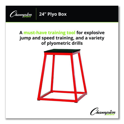 Plyo Box, 24" h, 21 x 21 Base