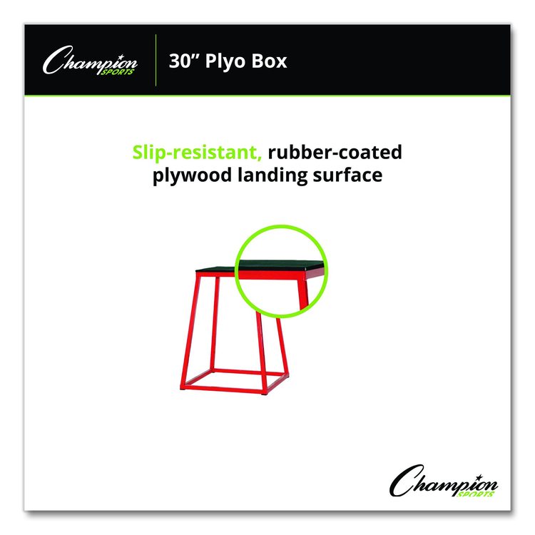 Plyo Box, 30" h, 24 x 24 Base