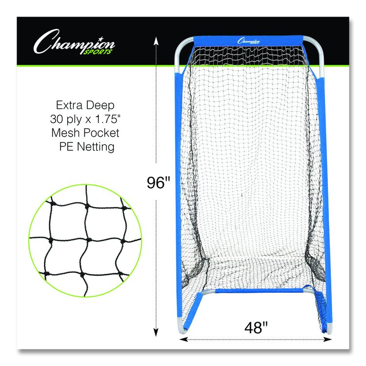 Football Kicking Screen, 96" x 48", 1.5" dia Frame