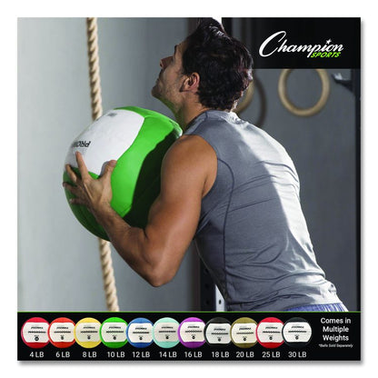 Rhino Promax Medicine Ball, 30 lb, Black
