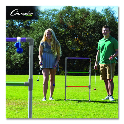 Pro Ladder Golf Game Set, (2) 22" x 37.5" Ladders/Six Bolas/Carry Bag