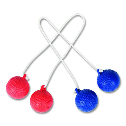 Ladder Ball Game Set, (2) 22" x 37.5" Ladders/(6) Bolas/Carry Bag