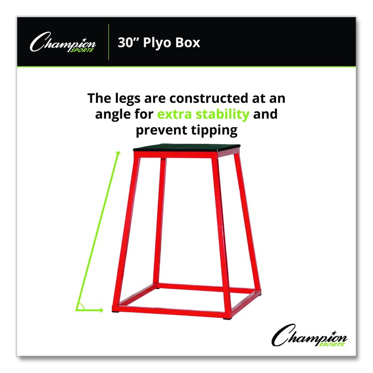 Plyo Box, 30" h, 24 x 24 Base