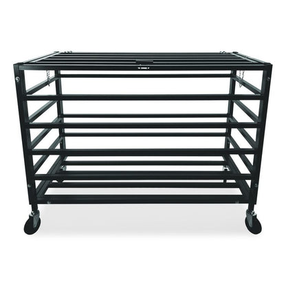 All Pro Lockable Ball Locker, Metal, 220 lb Capacity, 24 x 47 x 37, Black