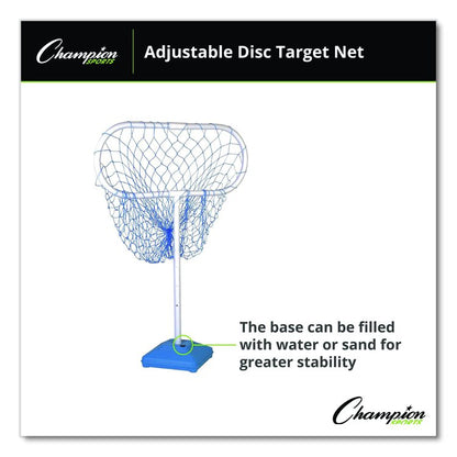 Disc Target Game Net, 30" x 12" x 24" to 36" h