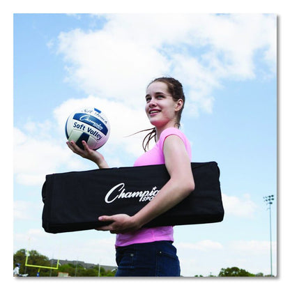 Deluxe Volleyball Set, Official-Size Volleyball, Volleyball Net