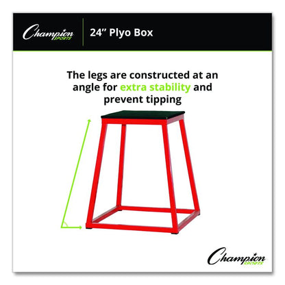 Plyo Box, 24" h, 21 x 21 Base