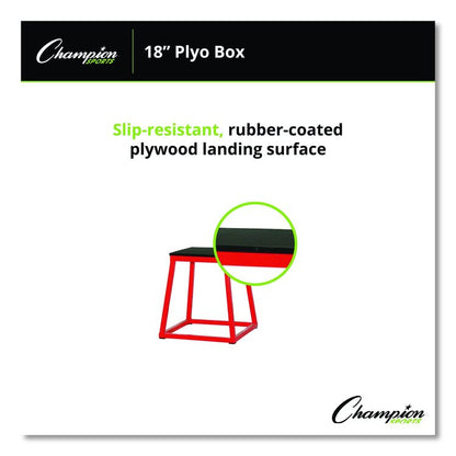 Plyo Box, 18" h, 18 x 18 Base